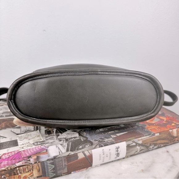 Coach Vintage Slim Medium Duffle Sac Bag Crossbody Gray Nickel - Picture 10 of 13